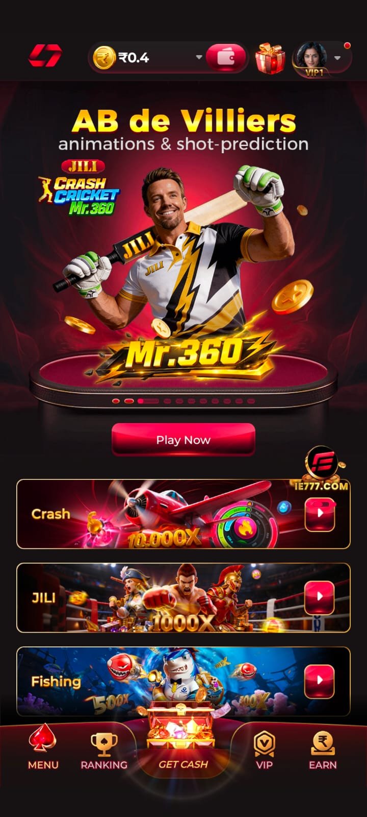 IN7 Game APK vs X89 Game comparison with homepage interface and features
