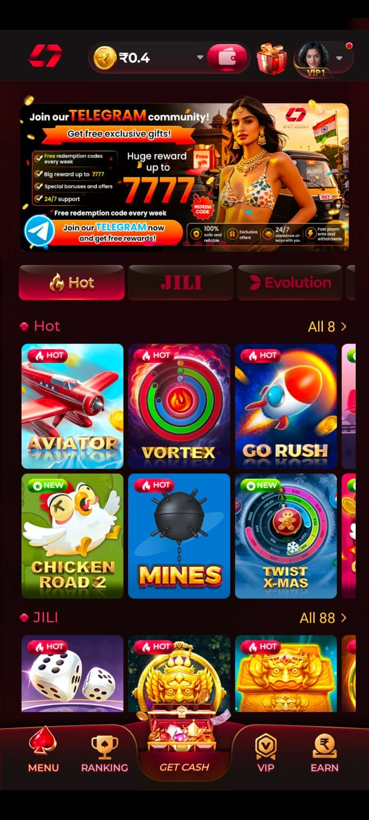 IN7 Game APK vs X89 Game features comparison